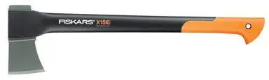 Fiskars Single Bit Chopping Axe Fiberglass Handle Wood Cutting