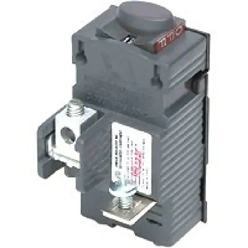 Connecticut Electric UBIP120 Circuit Breaker, Type UBIP, 20 , 1-Pole, 120/240 V, Plug