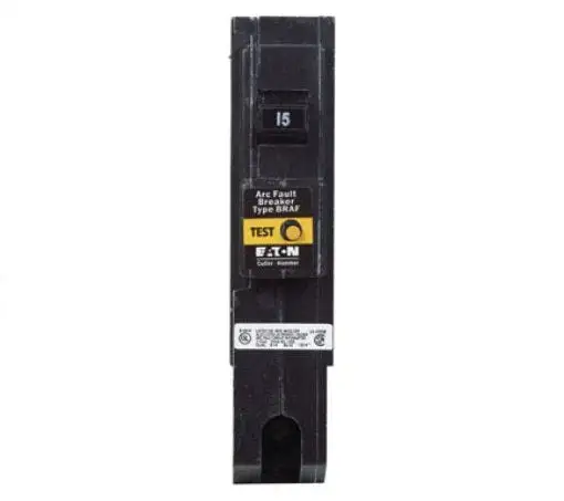 Arc Fault Single Pole Circuit Breaker Home Electrical Safety and Protection EATON
