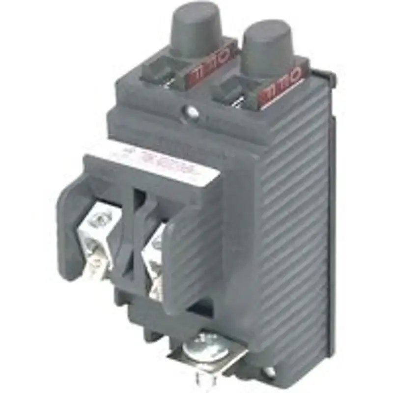 Pushmatic UBIP2020 Circuit Breaker, Tandem, Type UBIP, 20/20 , 1 -Pole, 120/240 V, Plug Mounting