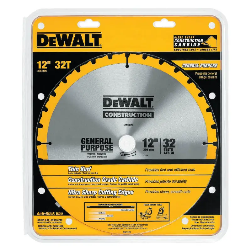 DeWalt DW3106P5 Series 20 Construction Combo Pack Saw Blades