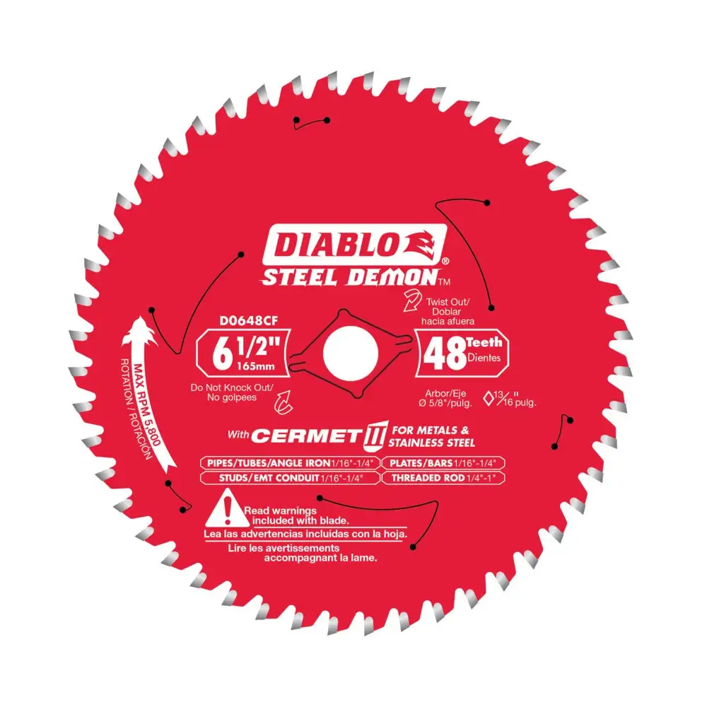 Diablo D0648CFX 6-1/2 Inch Circular Saw Blade