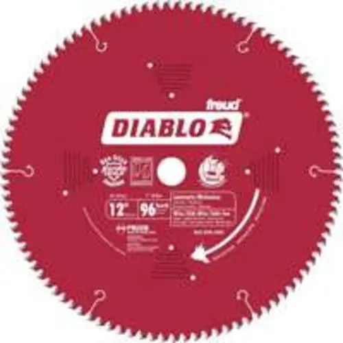 Diablo D1296L 12-Inch 96 Tooth Circular Saw Floor Blade Laminate Flooring