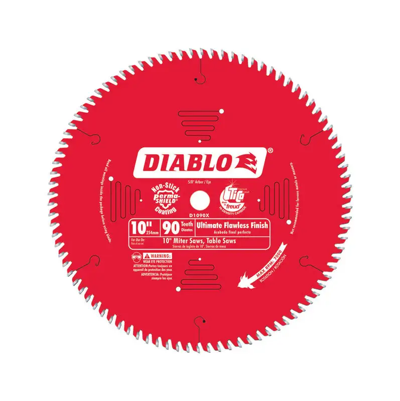 Diablo 10 Inch 90-Tooth TiCo Hi-Density Carbide Circular Saw Blade