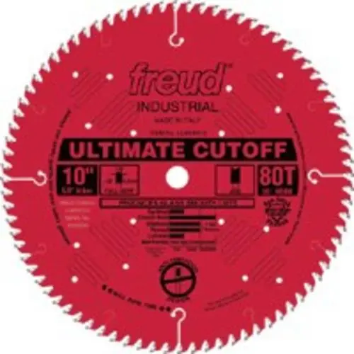 Frued LU85R010 Perma-Coated Blade 10 Inch 80 Teeth Precision Cutting