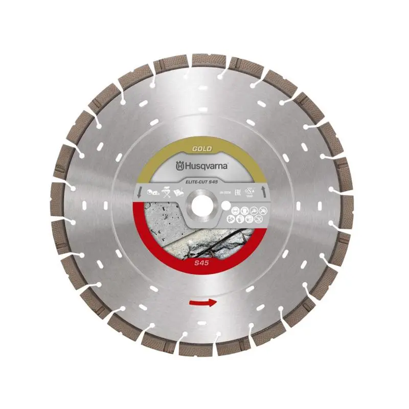 Husqvarna Exo-Grit 14 D X 1 Elite-Cut S45 Diamond Circular Saw Blade 24 teeth 1 pc