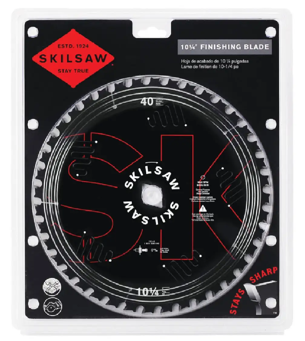 Skilsaw 76240 10-1/4 Inch x 13/16 Inch Circular Saw Blade Wood Cutting
