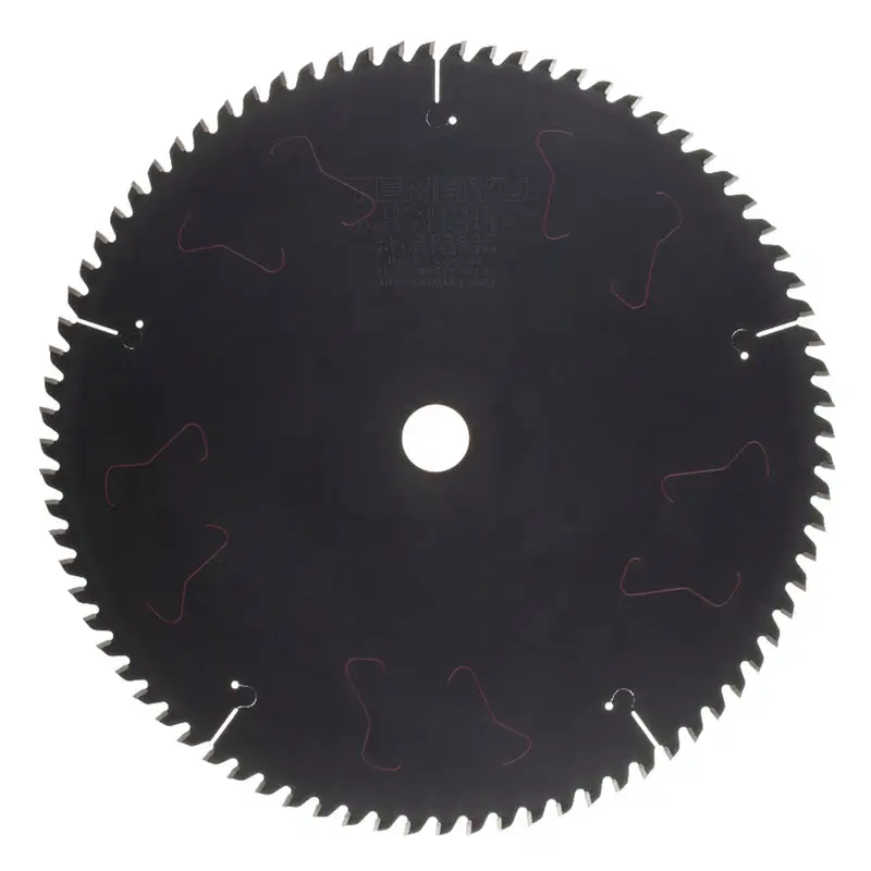 Tenryu 12 Inch PTFE Coated Saw Blade 80 Teeth Silencer Series Precision Cutting
