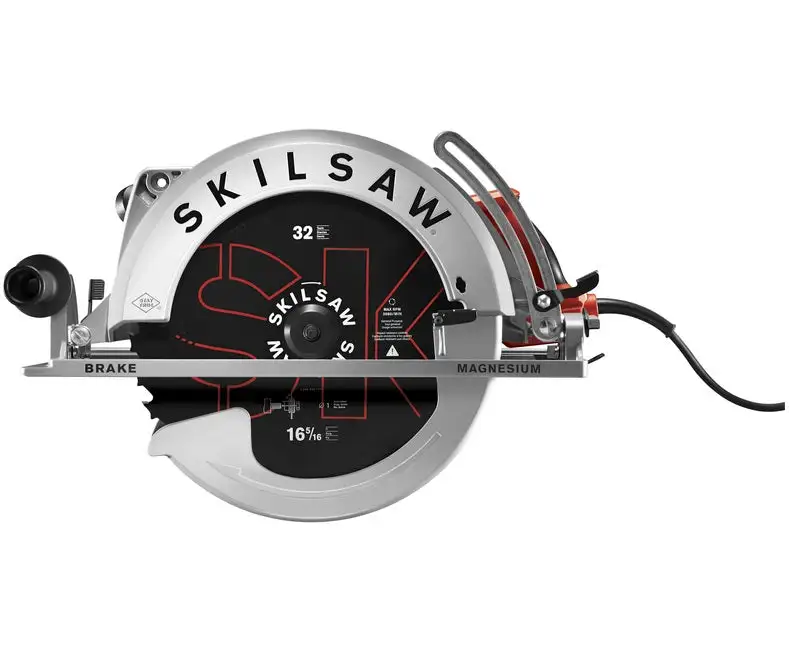 Skilsaw SPT70V-11 Super Sawsquatch 15 Amp 2500 RPM Worm Drive Circular Saw Heavy Duty Cutting