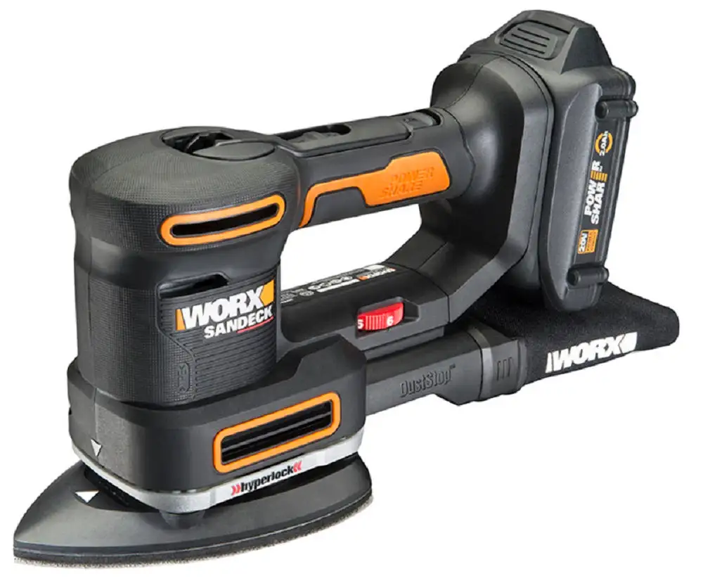 Worx WX439L Compact Circular Saw 4-1/2 Inch Lightweight Cordless Saw