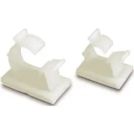 Adhesive-Mounted Releasable Clamp 3/4-Inch 2-Pack Organizing Gardner Bender