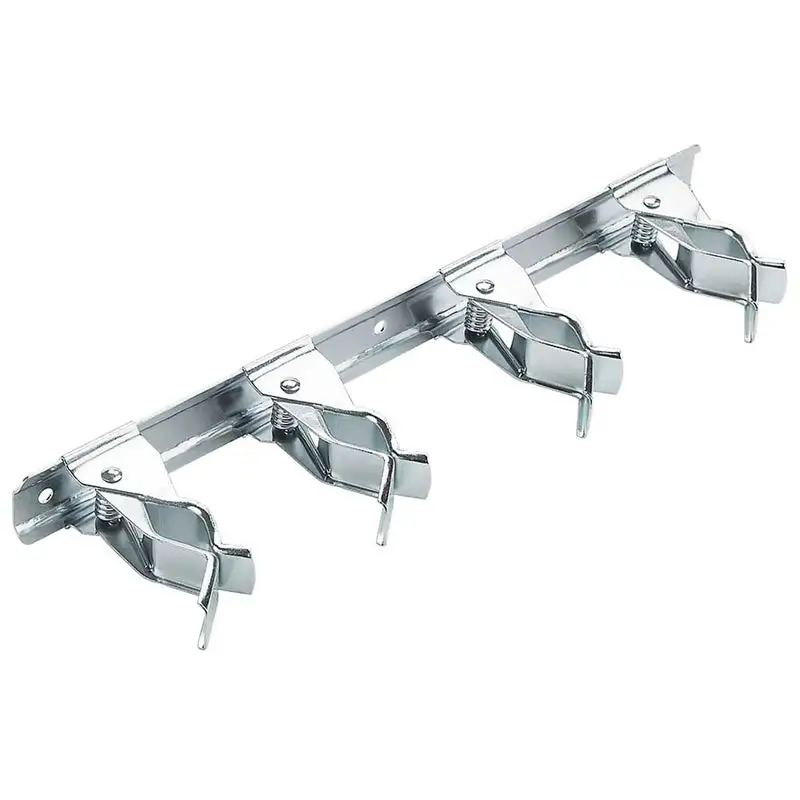 National Hardware 11 Inch Zinc-Plated Steel Tool Storage Grip Clamp Organizer Pack 6