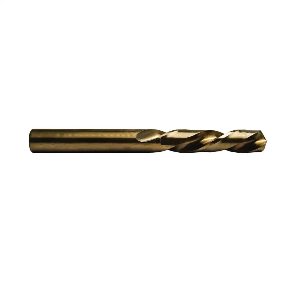Century Drill & Tool 74132 1/2 Inch Left Hand Cobalt Stub Drill Bit Metalworking