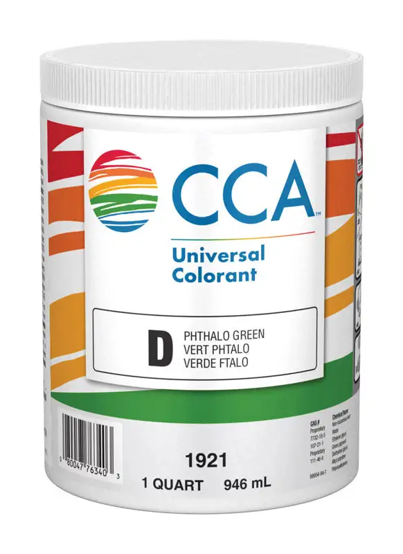 Valspar CCA D Phthalo Green Paint Colorant 1 Quart Custom Paint Mixing