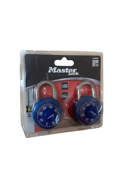 Masterlock Sapphire Combination Locks | Rekeyable