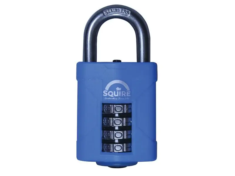 Squire CP50S Industrial Rustproof Marine Combi Padlock 50mm Boxed