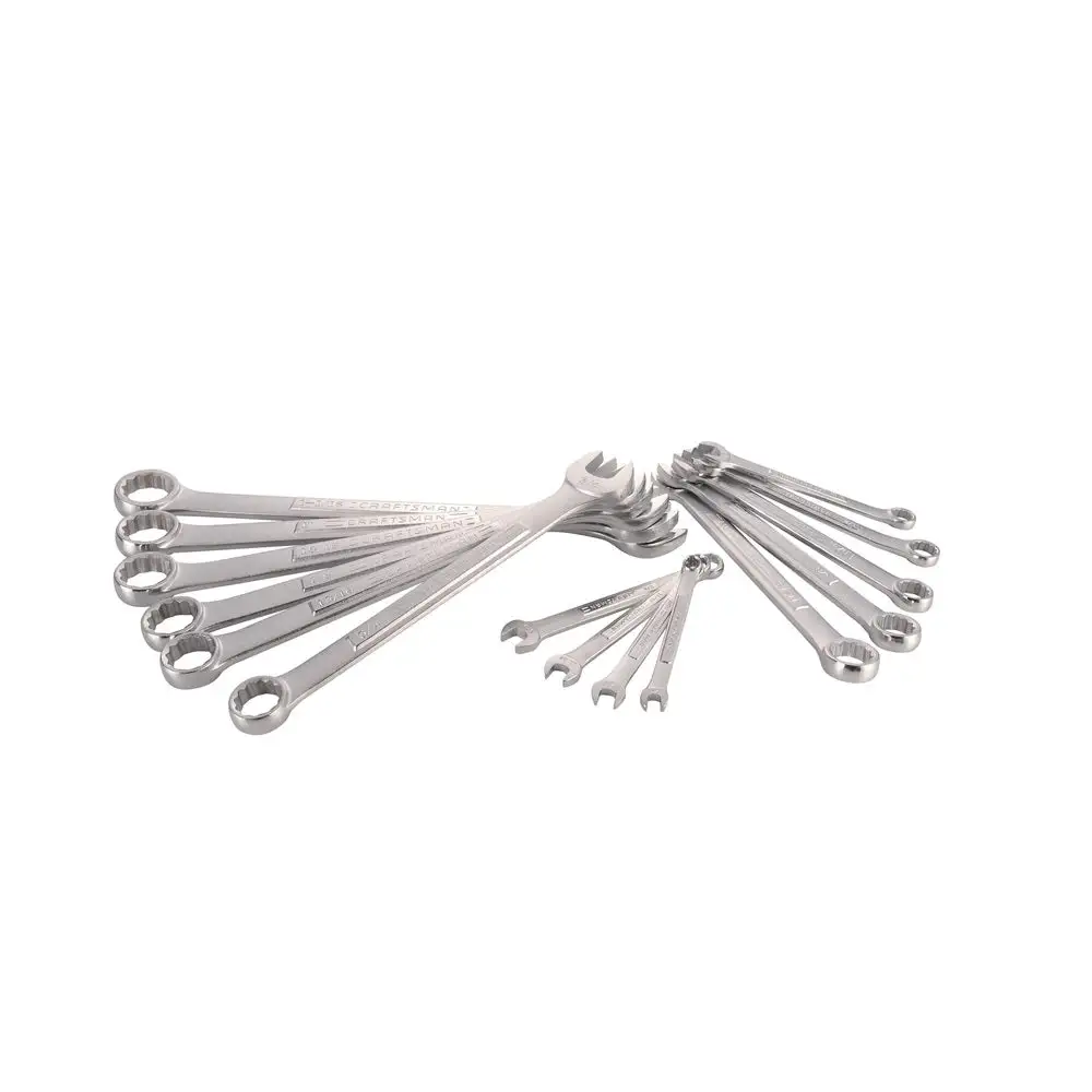 Craftsman CMMT12080 Metric and SAE Combination Wrench Set Professionals