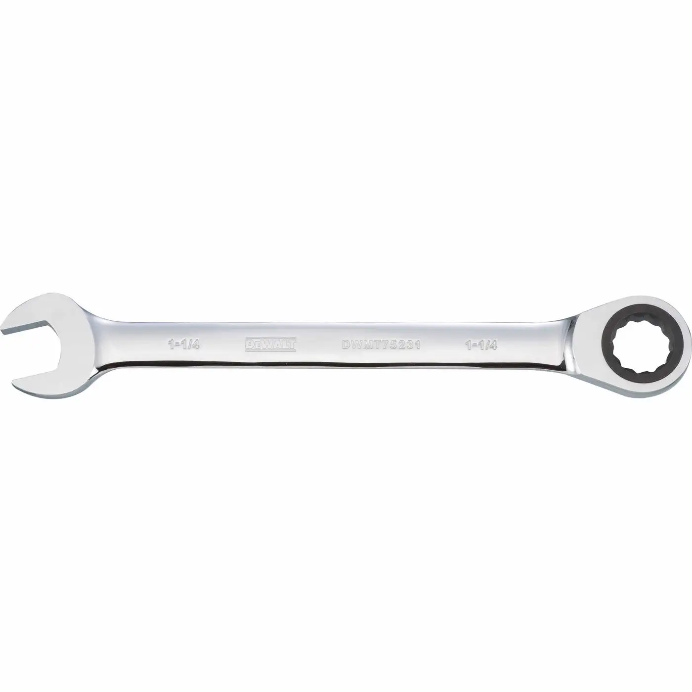 DeWalt DWMT75231OSP Ratcheting Combination Wrench Polished Chrome 1-1/4 Inch Professional Tool