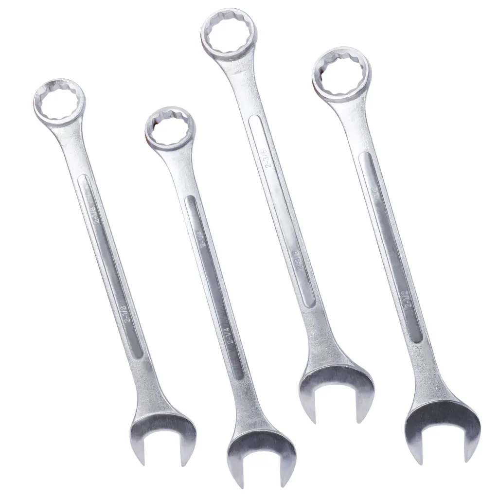 Sae Jumbo Combination Wrench Set Extra Large 4 Piece Storage Bag g-h