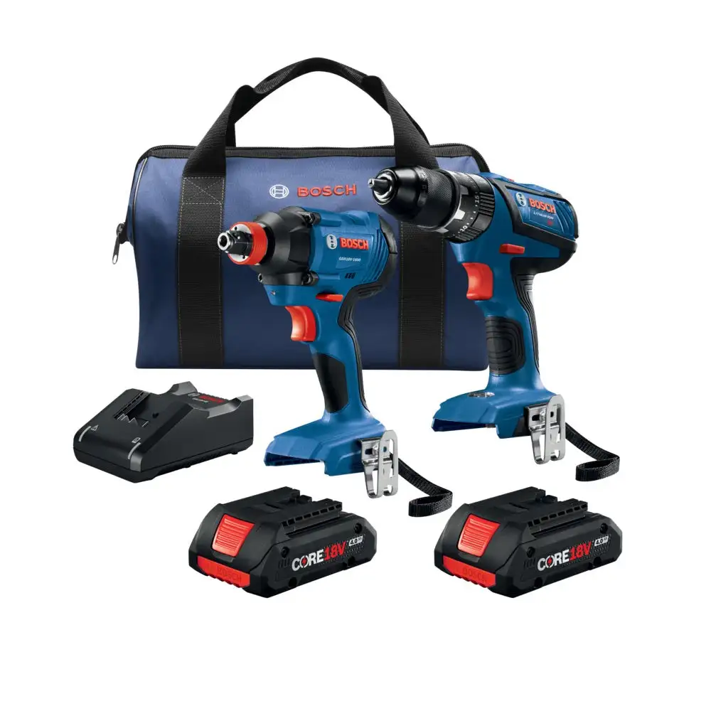 Bosch GXL18V-239B25 2-Tool Cordless Combo Kit Professional Use
