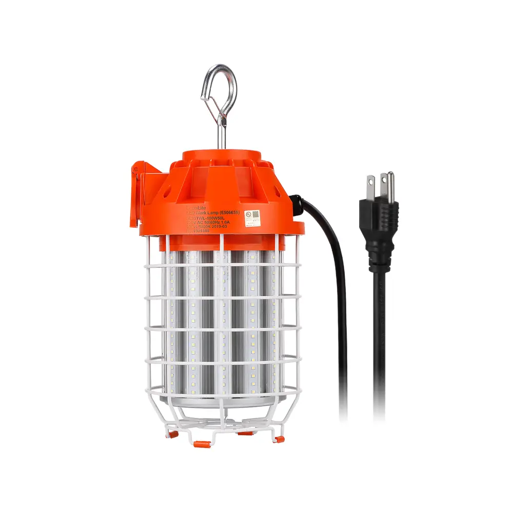 Wall Pack Light JobShine 100W LED Temporary Work Buoyant - 120V - 11500 Lumens