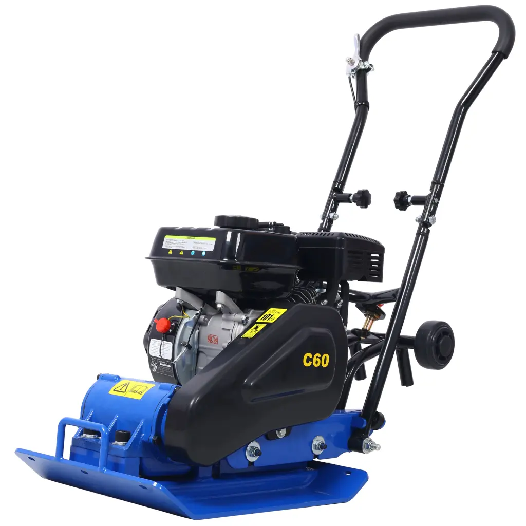 212Cc 6.5Hp 5600Vpm Gas Vibration Plate Compactor 20 X 14 Inch g-h