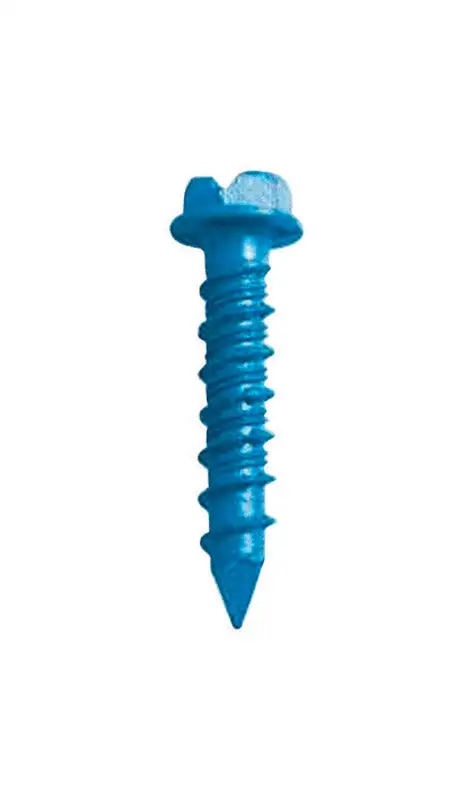 Tapcon 1/4x3-3/4 Inch Steel Hex Head Concrete Screw Anchors 75 Pack