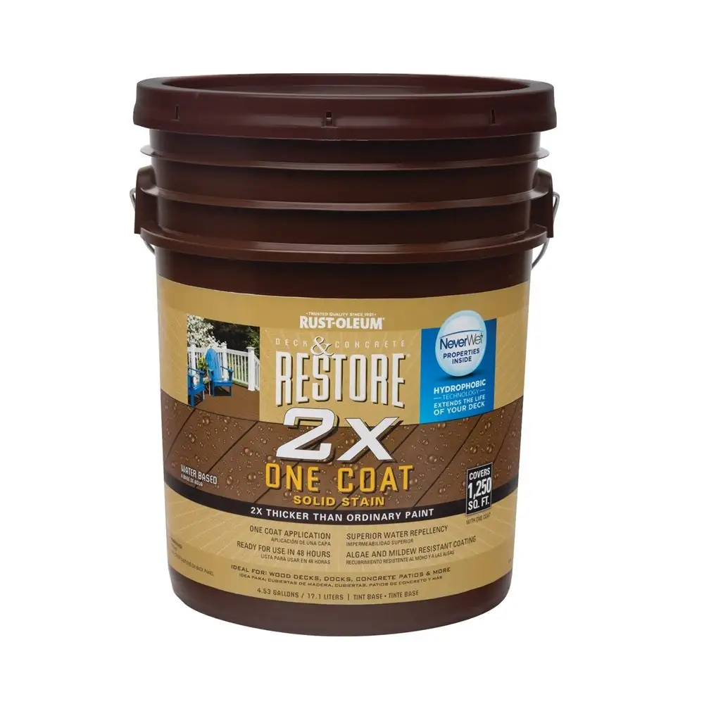 Rust-Oleum Restore 2X 1-Coat Floor Paint 5 Gallon Durable Finish