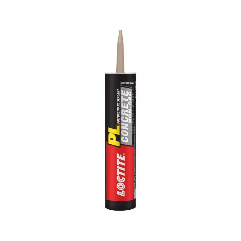Loctite PL S10 Gray Polyurethane Concrete Filler and Sealant 10 oz (Pack 12)