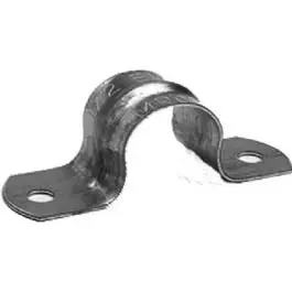 Steel Electrical Metallic Tubing Strap 2-Hole 2-Inch Heavy-Duty Use Halex