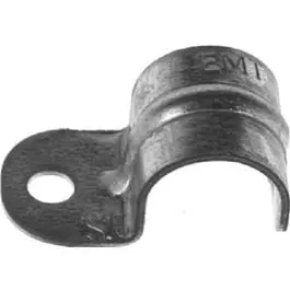 Snap-On EMT Strap 1-Hole 2-Inch Easy Conduit Installation Various
