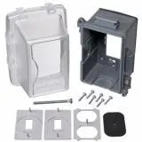 1-GANG DEEP WEATHER PROOF RECTANGULAR BOX; Code Keeper: Spare Duty Carlon