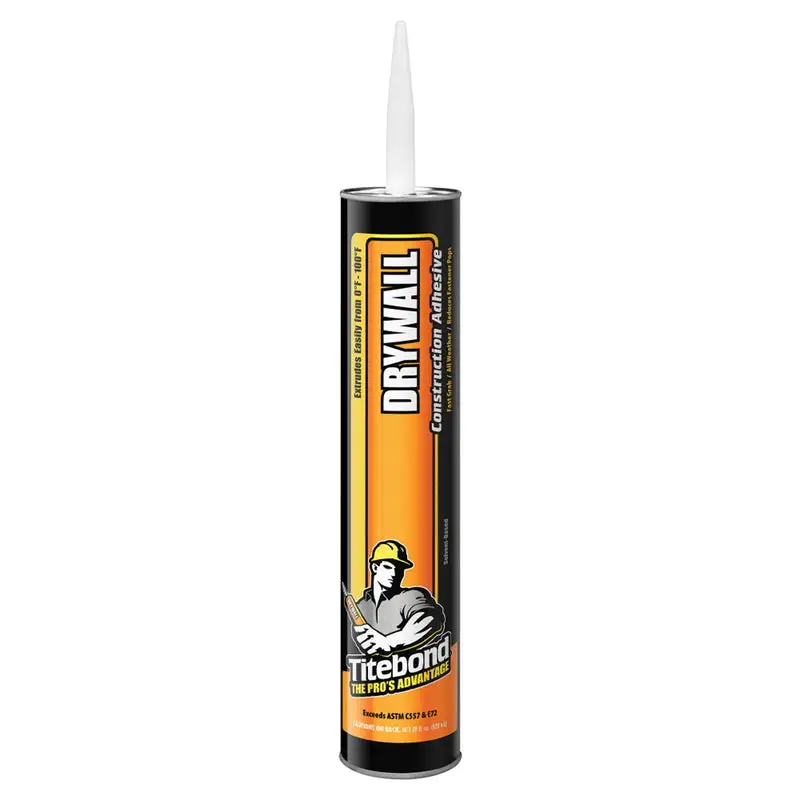 Titebond Solvent-Based High Strength Synthetic Polymer Drywall Adhesive 28 oz 12 Pack