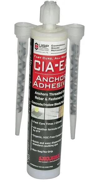 USP Structural Connectors ACR-10 Epoxy Acrylate Adhesive 10 Oz