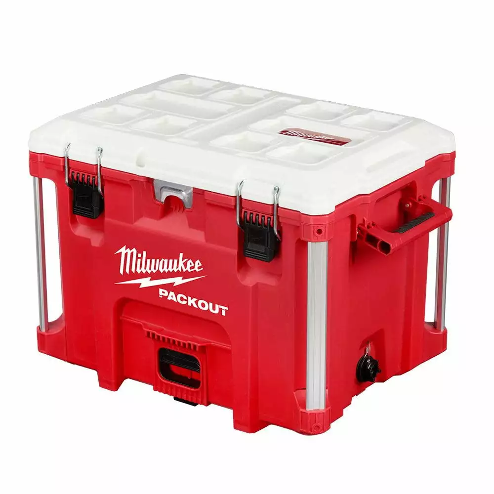 Milwaukee Tool PACKOUT 40QT XL Cooler Jobsite and Outdoor Use