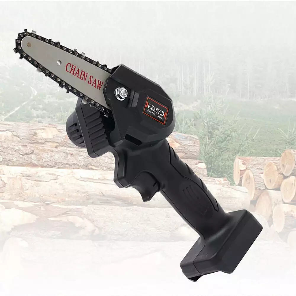 DENEST 4 Handheld Mini Cordless Chainsaw Woodworking Chain Saw Wood Cutter 550 W 24 V