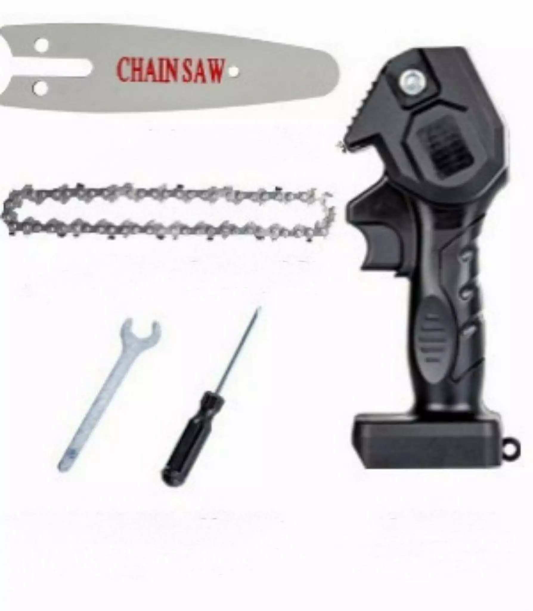 Dinheiro Mini Cordless Chainsaw Electric One-Hand Saw Wood Cutter