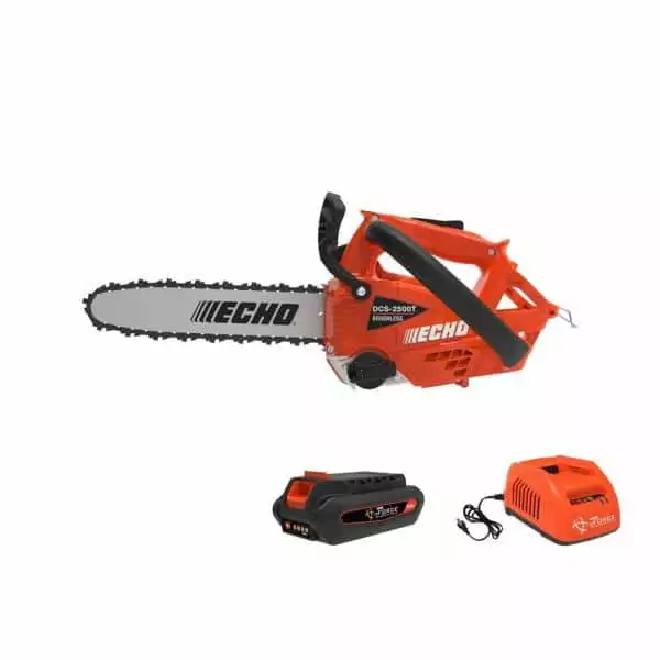 Eforce 56 Volt Battery Top Handle Chainsaw W/2.5ah Battery And Charger ECHO