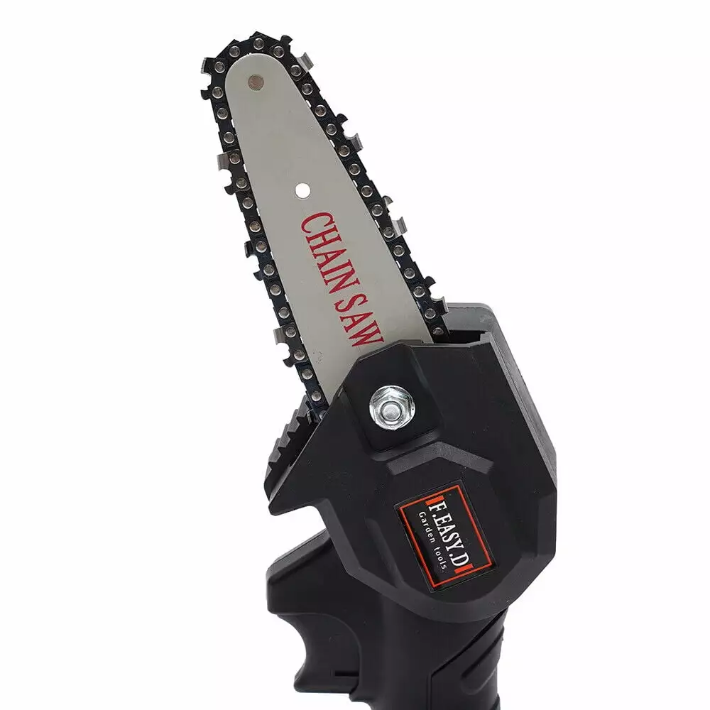 4 Handheld Chain Saw Mini Lithium Electric Saw Wood Tree Bush Branch Cutter 24V Chainsaws HiKaRiGuMi