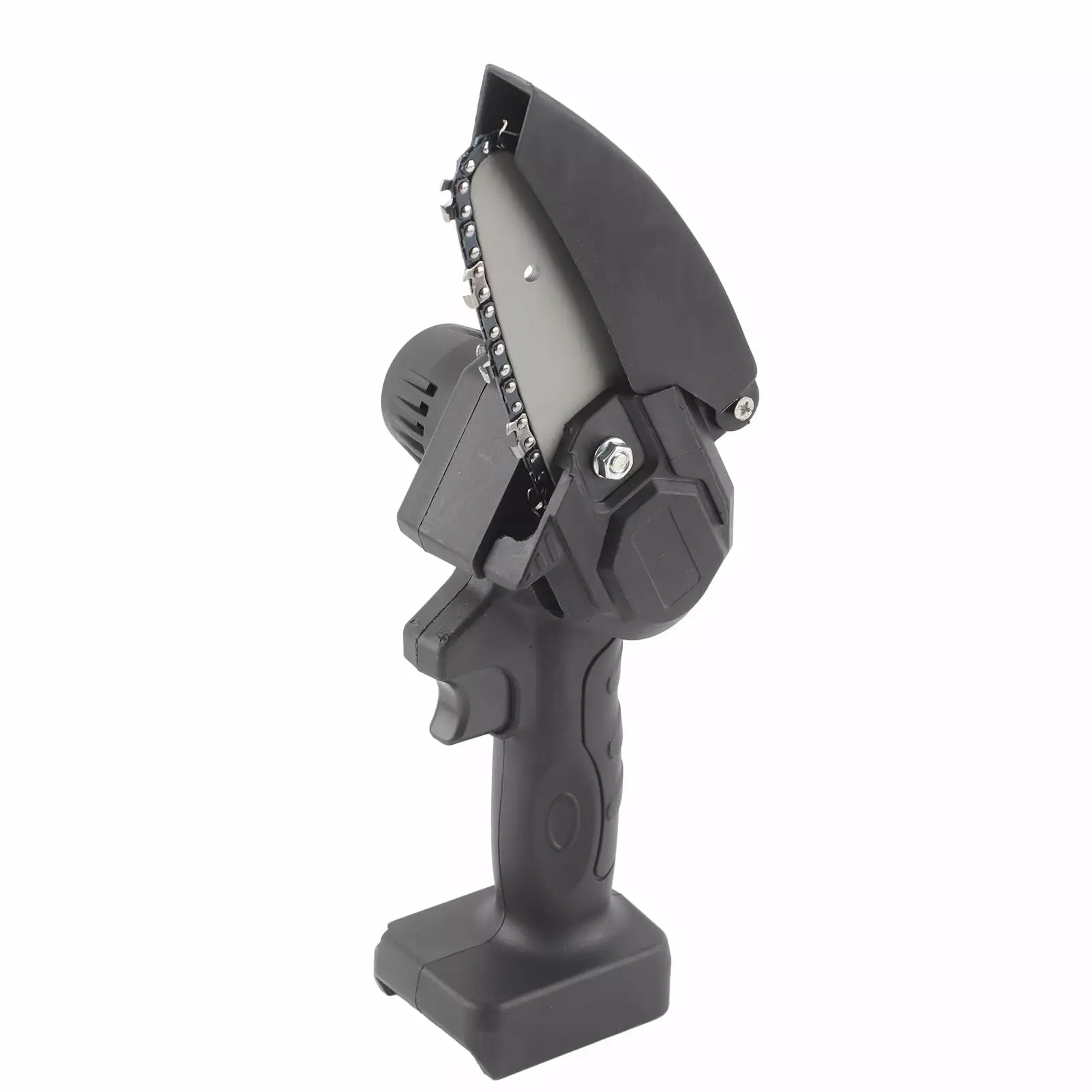 Mini Chainsaw 4in Electric Chain Saw Handheld Rechargeable Cordless Wood Cutting Tool hongshengdazhinengkeji