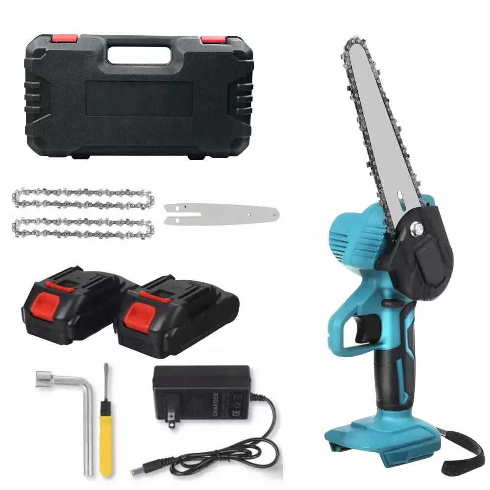 Travel-friendly 6 Mini Electric Chainsaw - Cordless Cutter Jahyelec