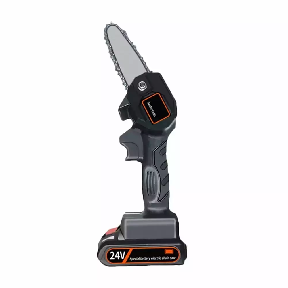 Mini Chainsaw One-Hand Saw Woodworking Electric Chain Saw Wood Cutter Cordless Myriann