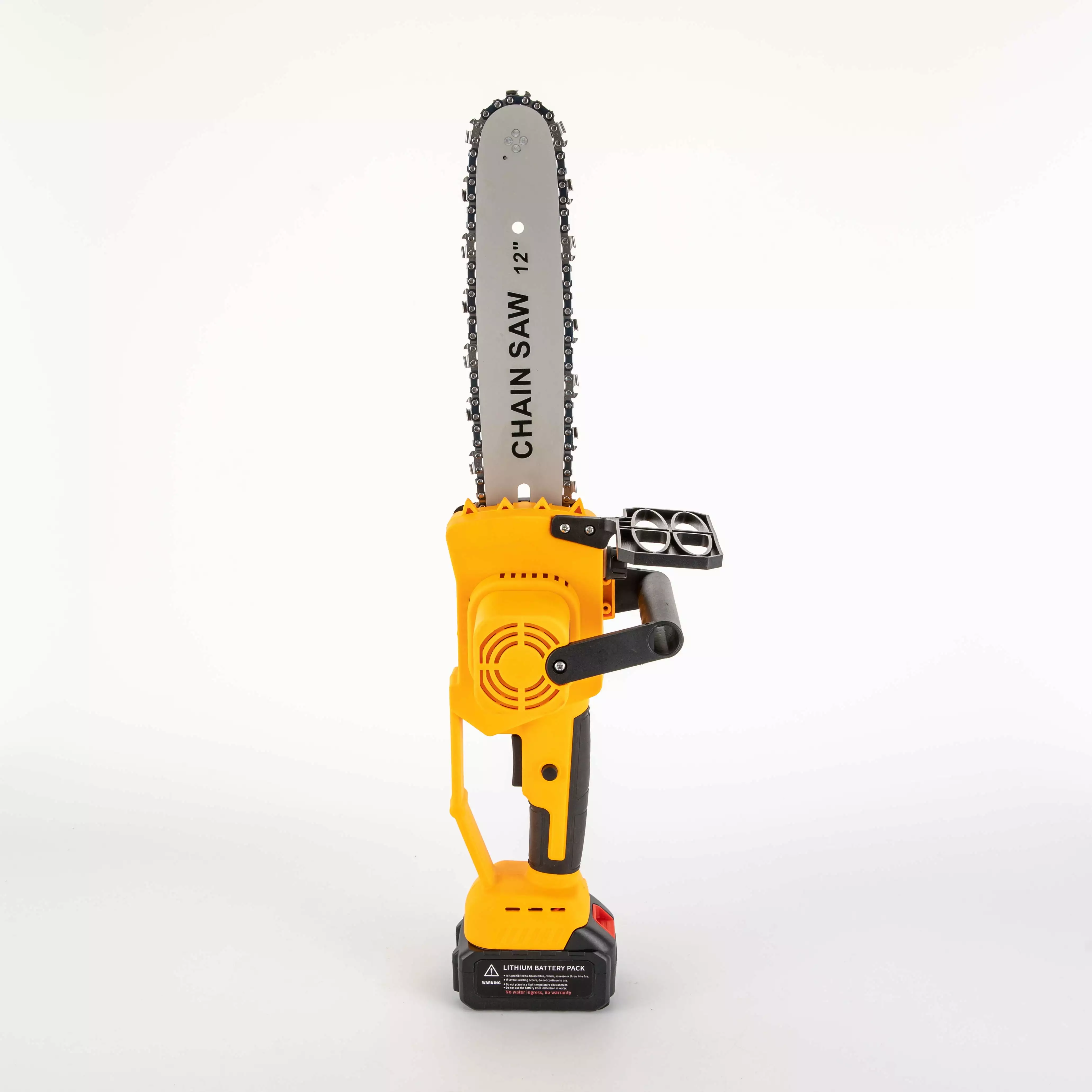 Travel-friendly Handheld Cordless Chainsaw 12 inch 1200W Chain Saws Battery Chainsaw Rechargeable Operated Carbon Cutting ...