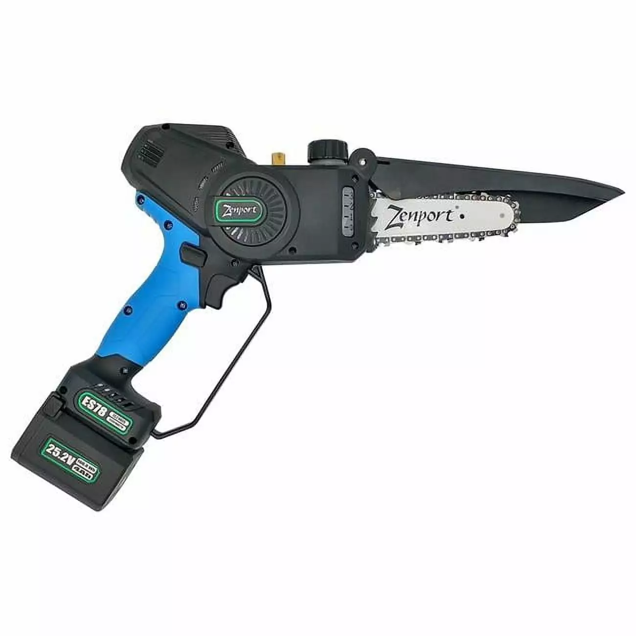 Zenport ES78 Zenport Chainsaw ES78 6-Inch Bar. 4.3-Inch Cut. 25-Volt Battery. Cordless Zenport Industries