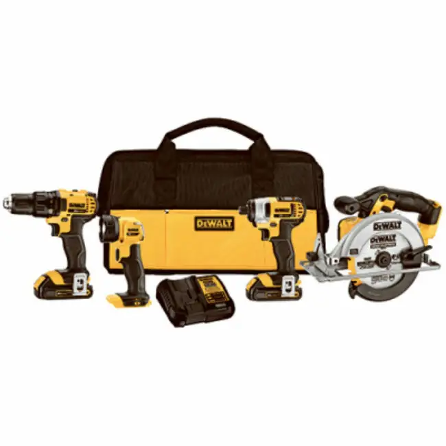 DeWalt DCK421D2 Max 20V Lithium-Ion Cordless Drill Driver Combo Kit