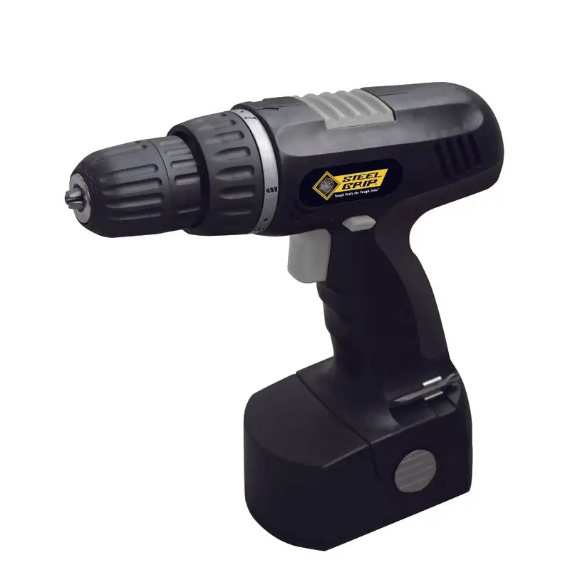 Steel Grip 18V 3/8 Cordless Drill Kit Battery and Charger