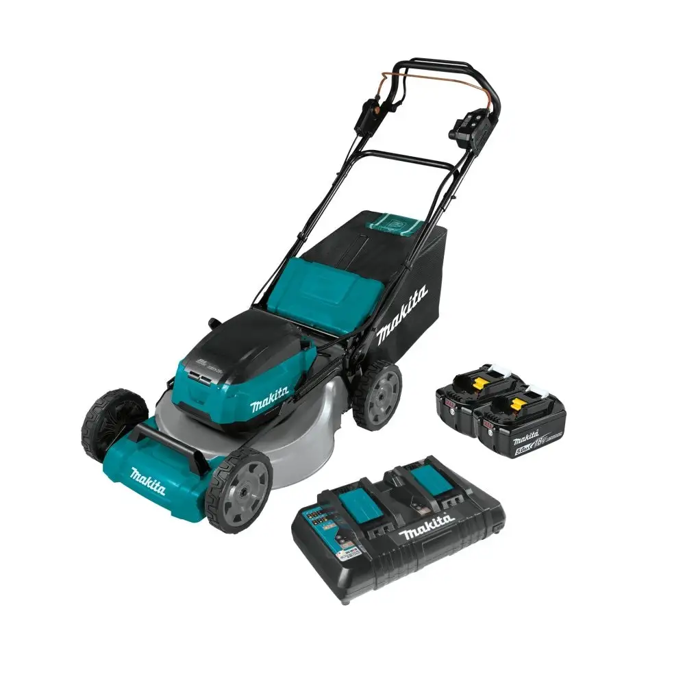 Makita XML08PT1 Lawn Mower Kit 5 Ah 18 Volt Cordless Grass Cutter