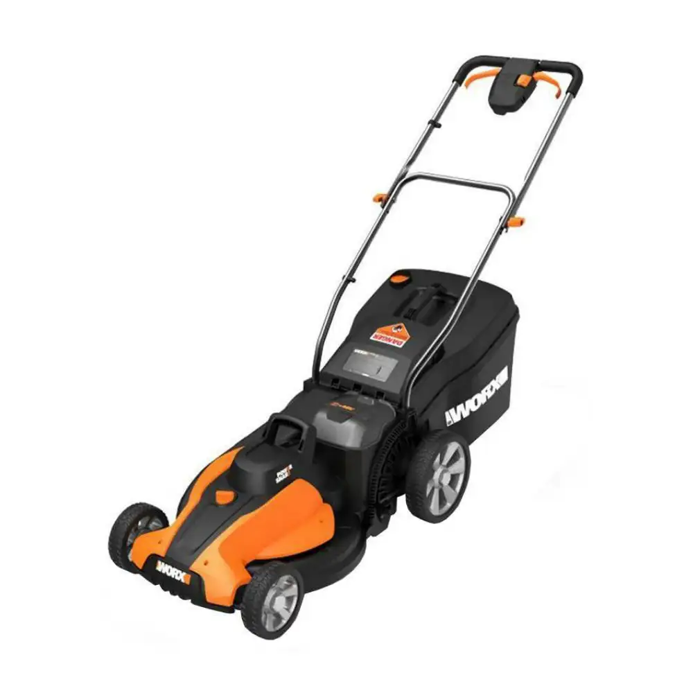 Worx WG744 Cordless Lawn Mower 40V 17 Inch Battery-Powered Mower