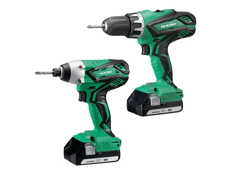 Anti-Vibration HiKOKI KC18DGLJAZ Twin Pack 18V 2 x 1.5Ah Li-ion