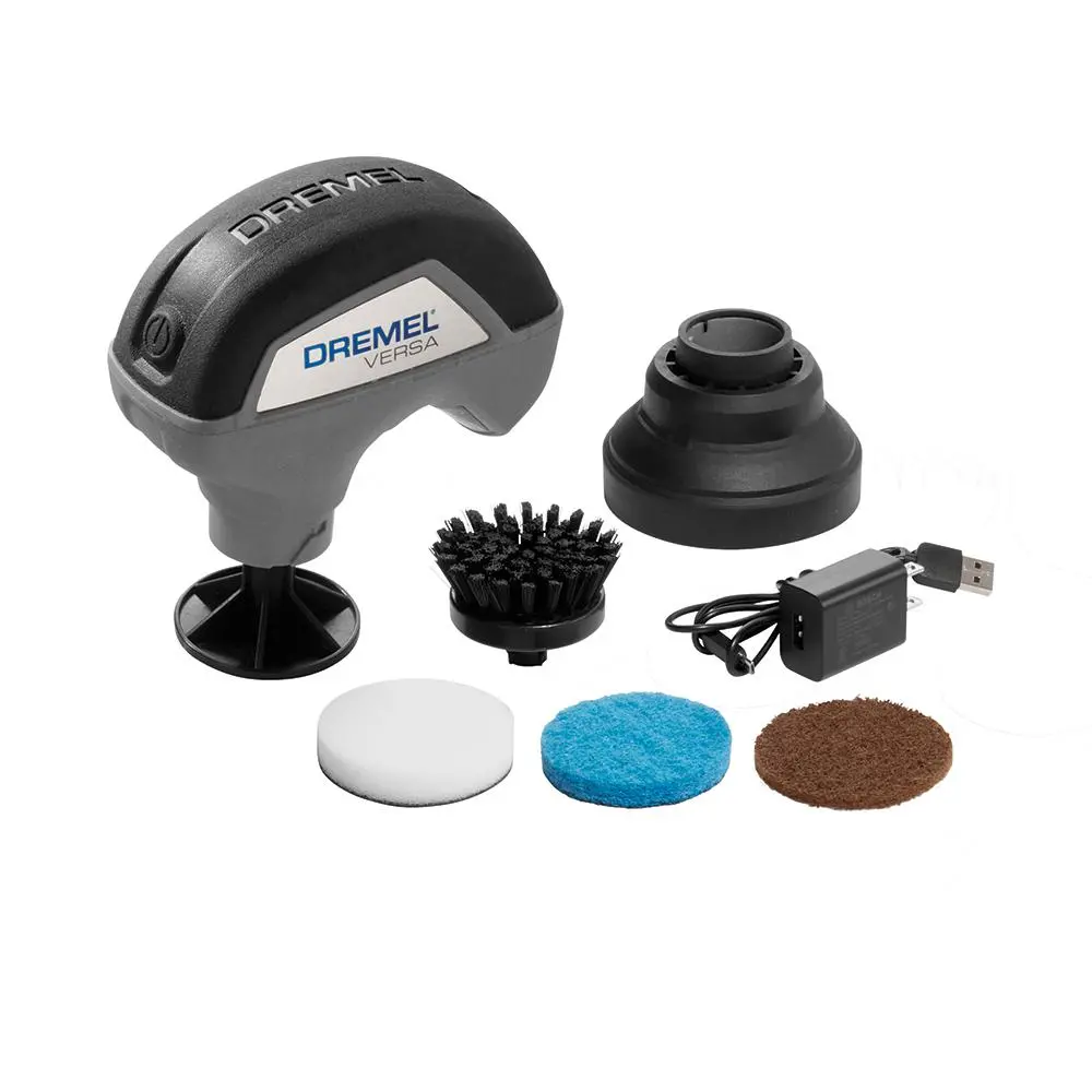 Dremel PC10-01 Versa 4-Volt Cordless Lithium-Ion Power Cleaner Tool Compact Cleaning
